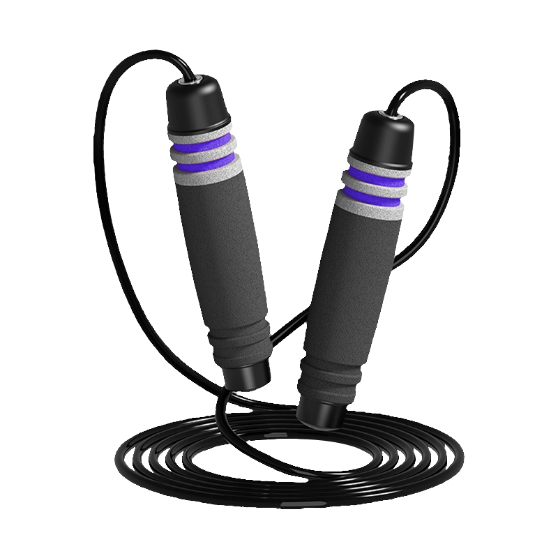 TS-3 s jednou hlavou, farba/7 drážok Tvar bubna so špongiou Švihadlo s rukoväťou pre dospelých